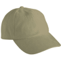 Casquette brodée Standard 6 Panneaux Au choixbeige