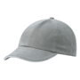 Casquette brodée Standard avec visière sandwich Au choixgris foncé/blanc