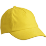 Casquette enfant 5 panneaux Jaunejaune
