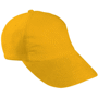 Casquette enfant 5 panneaux Au choixjaune doré