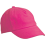 Casquette enfant 5 panneaux Au choixrose vif