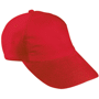 Casquette enfant 5 panneaux Au choixrouge vif
