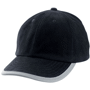 Casquette enfant 6 panneaux Noirnoir