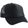 Casquette enfant enfant 5 panneaux Noirnoir