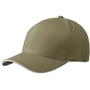 Casquette flexfit avec visière sandwich Au choixolive/crème