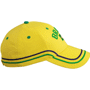 Casquette France Brodée pays 6 panneaux Jaunejaune soleil/vert/bl