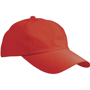 Casquette imprimée Sport 6 Panneaux Rougerouge