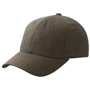 Casquette logotée Flexfit 6 Panneaux Au choixmarron foncé