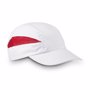 Casquette microfibre filet RougeRouge