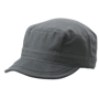 Casquette militaire profil bas Grisgris foncé