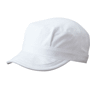 Casquette militaire profil bas Blancblanc