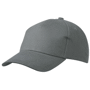 Casquette personnalisée 5 Panneaux Au choixgris foncé