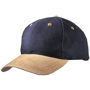 Casquette personnalisée bicolor 6 Panneaux Au choixbleu marine/beige