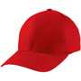 Casquette personnalisée Flexfit 6 Panneaux Rougerouge