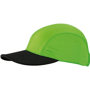 Casquette personnalisée sport 4 panneaux Vertvert citron/noir