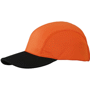 Casquette personnalisée sport 4 panneaux Au choixorange/noir