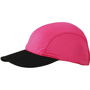 Casquette personnalisée sport 4 panneaux Au choixrose/noir