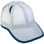 Casquette personnalisée Sport 6 Panneaux Blancblanc/bleu marine