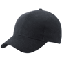 Casquette personnalisée Standard 6 Panneaux Noirnoir