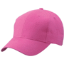 Casquette personnalisée Standard 6 Panneaux Roserose vif