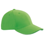 Casquette personnalisée Standard avec visière sand Au choixvert citron/blanc