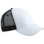 Casquette personnalisée trucker 5 panneaux Au choixblanc/noir