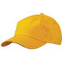 Casquette promo 7 panneaux Au choixjaune doré