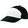 Casquette promo 7 panneaux Noirnoir/blanc