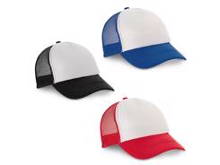 Casquette publicitaire avec filet