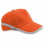 Casquette publicitaire avec réflecteur OrangeOrange