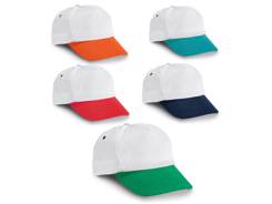 Casquette publicitaire bicolore pas cher