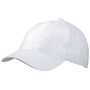 Casquette publicitaire Standard 6 Panneaux Blancblanc