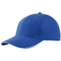 Casquette publicitaire standard avec visière sandw Bleubleu royal/blanc