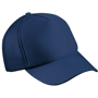 Casquette publicitaire Trucker 5 Panneaux Bleubleu marine