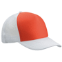 Casquette publicitaire Trucker 5 Panneaux Orangeorange/blanc
