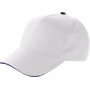 Casquette sandwich en coton Blancblanc