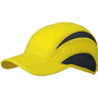 Casquette sport 3 panneaux Jaunejaune citron/gris ac