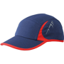 Casquette sport 4 panneaux Au choixbleu marine/rouge