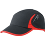 Casquette sport 4 panneaux Au choixnoir/rouge