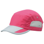 Casquette sport 5 panneaux Au choixrose/gris clair
