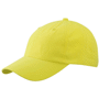 Casquette sport 8 panneaux Jaunejaune