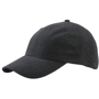 Casquette sport 8 panneaux Noirnoir