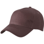Casquette standard 5 panneaux Au choixmarron foncé