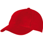 Casquette standard 6 panneaux Au choixrouge vif
