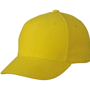 Casquette standard 6 panneaux Au choixjaune soleil