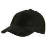 Casquette standard 6 panneaux Noirnoir