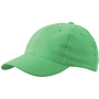 Casquette Standard brodée 6 Panneaux Vertvert citron