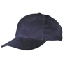 Casquette Standard brodée 6 Panneaux Au choixbleu marine