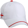 Casquette Suisse 6 panneaux Au choixblanc/rouge