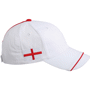Casquette Suisse 6 panneaux Au choixblanc/rouge